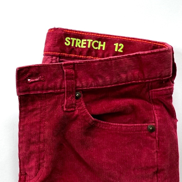 CREWCUTS Straight Fit Stretch Corduroy Pants - Kids Size 12 - Picture 10 of 13